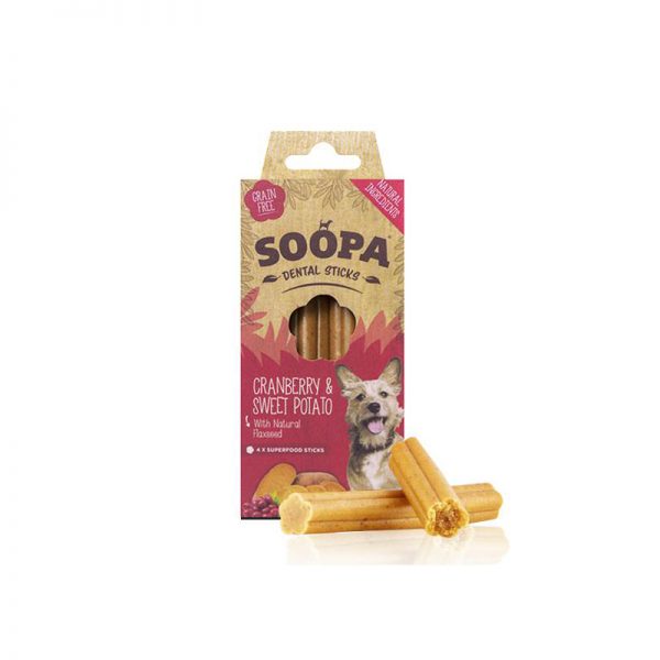 Paulis Hundeausstatter, Soopa: Süßkartoffel-Cranberry Stick